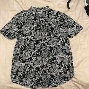 Floral Button Down Shirt